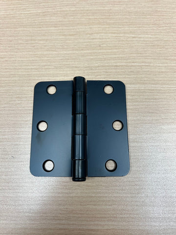 HI-3x3 Hinges-1/4" Radius-Flat Black