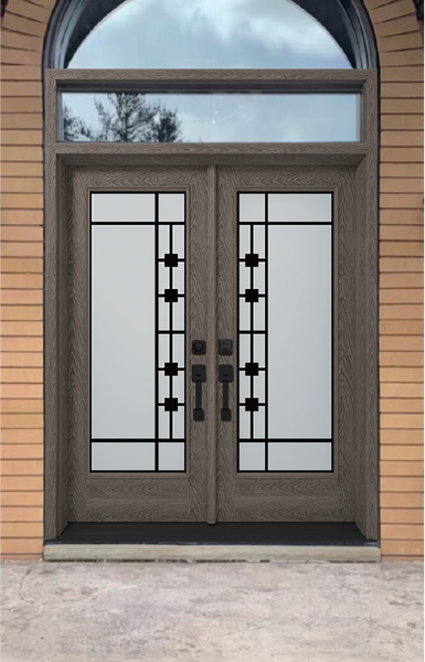 O - Wrought Iron - LowE/Argon