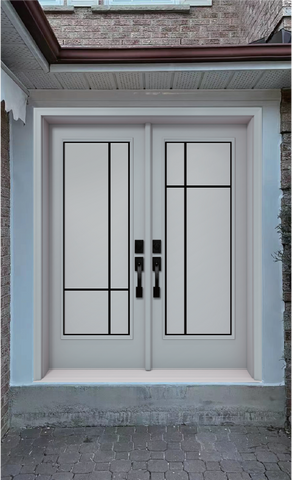 P - Wrought Iron - LowE/Argon