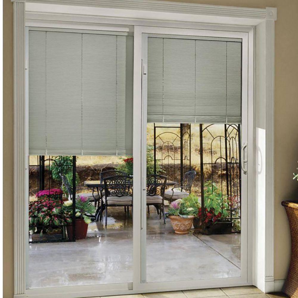 Sliding Patio Door 6 ft with Mini Blinds
