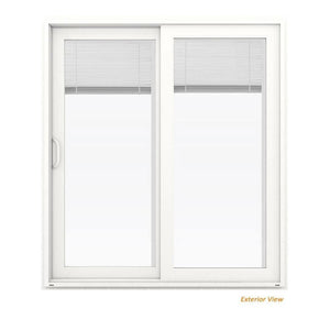 Sliding Patio Door 5 ft with Mini Blinds