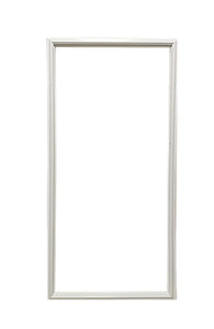 DOORLITE FRAMES - PVC White with Screw Cover Strips