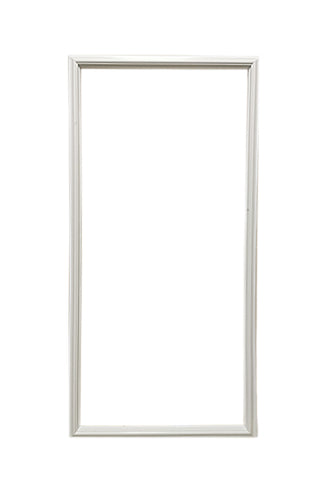 DOORLITE FRAMES - PVC White with Screw Cover Strips