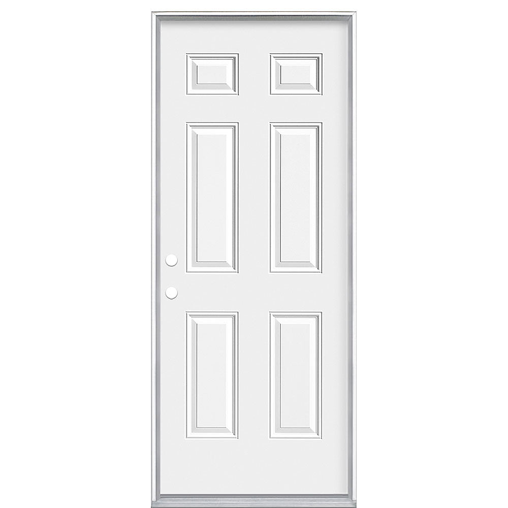Prehung Fire-rated White Prefinished Single Steel Insulated Door System