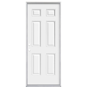 Prehung Fire-rated White Prefinished Single Steel Insulated Door System
