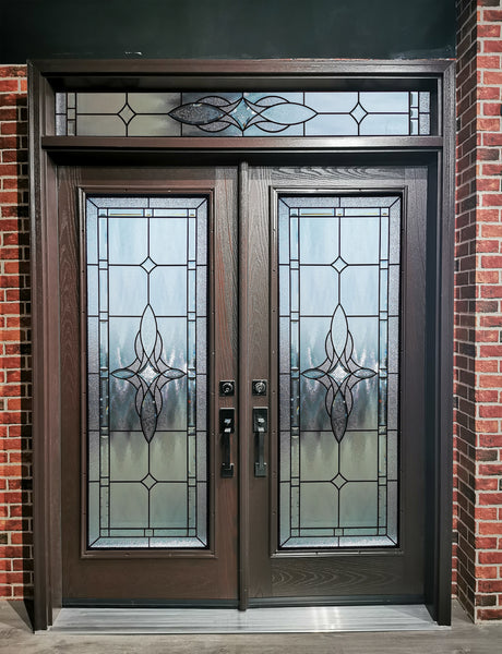 YDDT - Prehung Double Door with a Transom