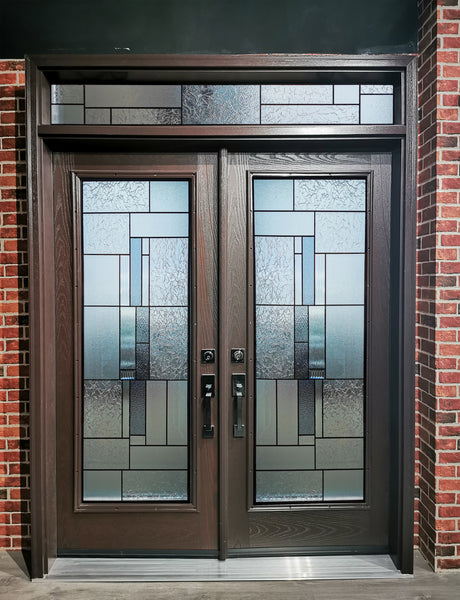 YDDT - Prehung Double Door with a Transom